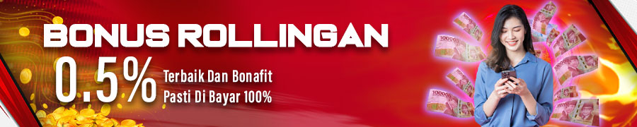 BONUS ROLLINGAN SLOT 0,5%